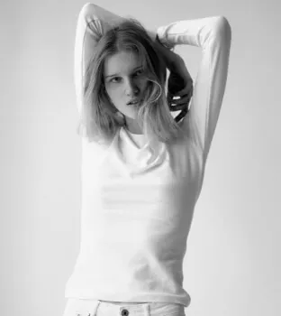 White Cotton T-shirt